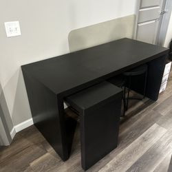 Malm sectional Desk