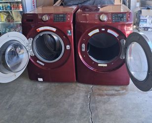Samsung washer and electric dryer