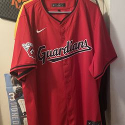 Nike 2xxl CLEVLAND Guardians Jersey