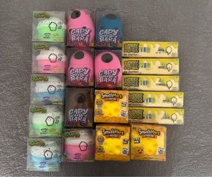Squishy Toy Bundle – Sweetz, Capy Smoosh-a-Bara & More