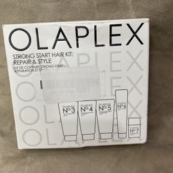 Olaplex Mini Hair Essentials Set: Bond Hair Perfector, Shampoo & Conditioner, Styler, Hair Serum, Value Set for Instant, Shiny Healthy Hair, No. 3,4,5