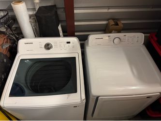 Samsung washer and gas dryer