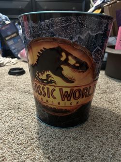 Jurassic World Popcorn Bucket Tin
