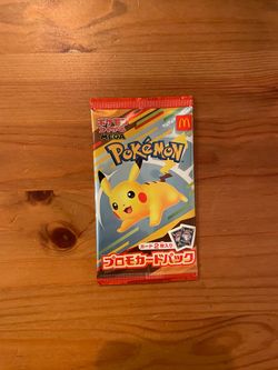 Sealed McDonald’s Pokémon Japanese Pack
