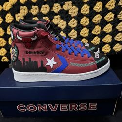 Converse Pro Leather X Chinatown Market Sz 10