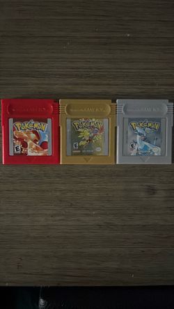 Pokemon Games GBC - Authentic