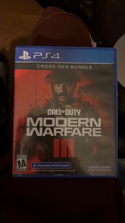 Modern warfare PS4 Disc and case included