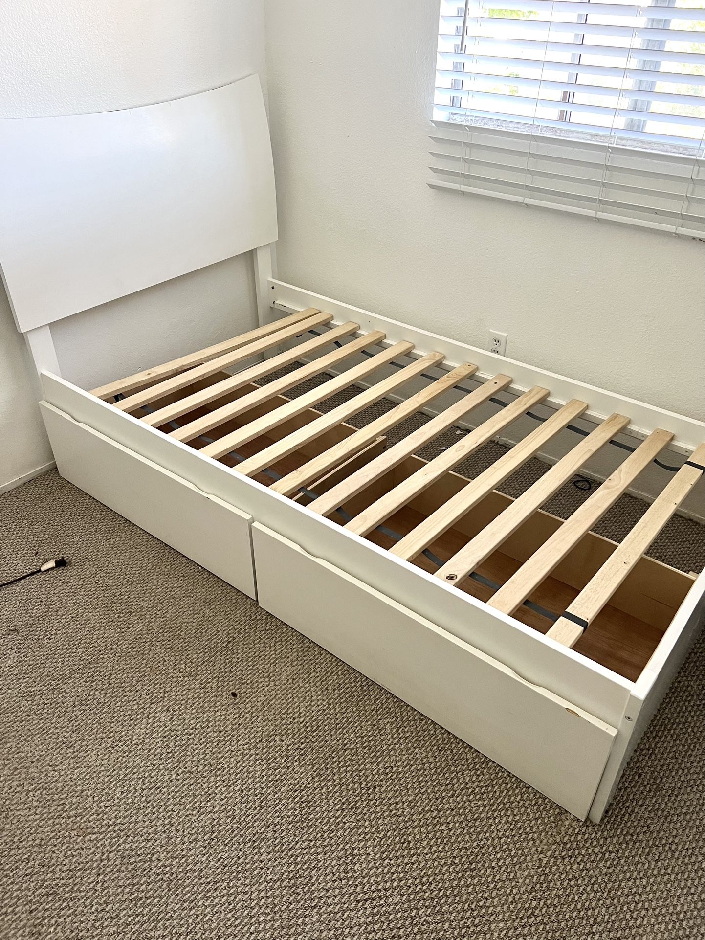 Twin Bed With Storage