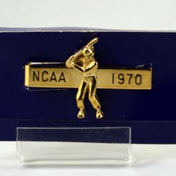 Tie Bar For NCAA Baseball In 1970