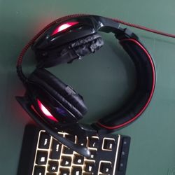 Keyboard 6 Different Modes And Headset