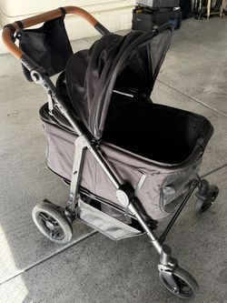 Zoosky Pet Stroller - Black, Medium