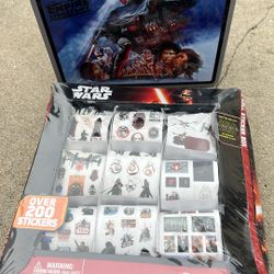 Star Wars Lunch Box And Stickers 