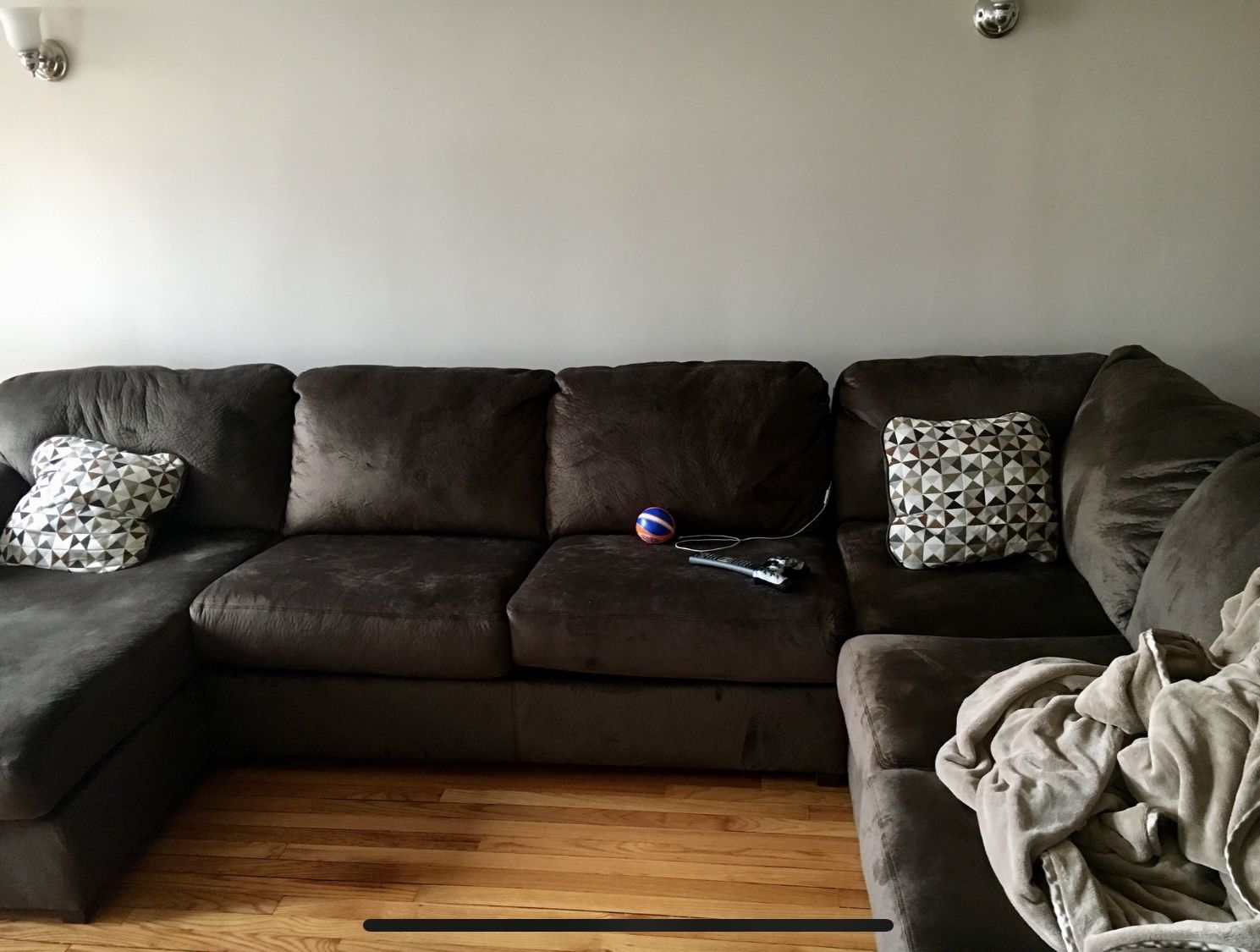 Brown Sectional Couch