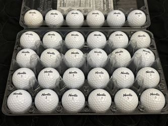 30 Noodle Long & Soft Used Golf Balls  4A/3A Grade (AAAA/AAA) Quality
