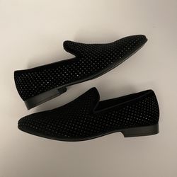 Mix No.9 Black Studded Loafers  Size 8.5 Mens Worn Once