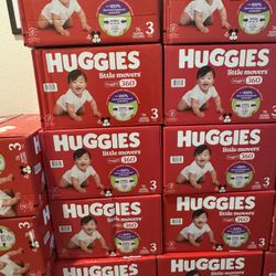 Huggies Size 3 Diapers 