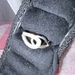 Infinity Sterling Ring Size 6 1/5