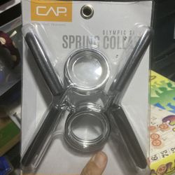 Spring Collar For Weight Lifting