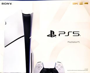Sony PlayStation 5 Console Slim Disc Edition, 1TB