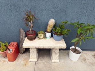 Outdoor Concrete Bench