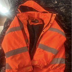 NEW Hi-Vis Safety Jacket & Vest – Reflective – Small on Jacket /Large vest– Never Used
