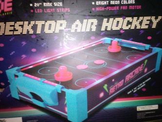 Brand New Desktop Air Hockey Game 