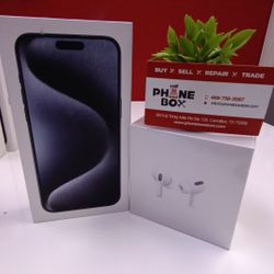 iPhone 15 Pro Max, 256GB (Black) Unlocked, GET 🎁FREE CHRISTMAS GIFT