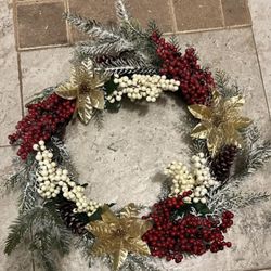 Christmas Wreaths (made By Me) Read Description Below)