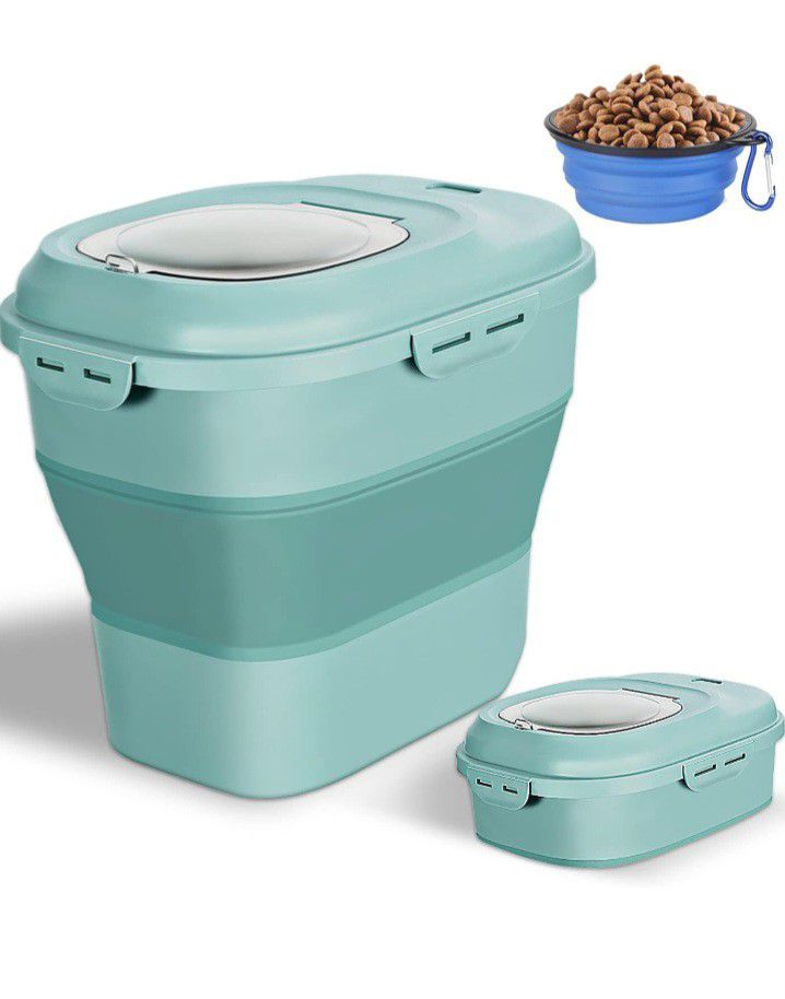 Collapsible Dog Food Storage Container