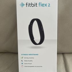 Fitbit Flex 2 Fitness Trackers Black. New