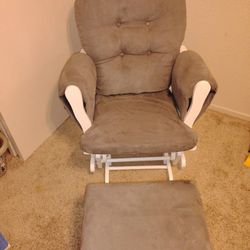 Gliding Chars With Foot Rest