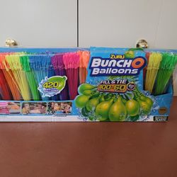 New !!  Zuru Bunch O Ballons  --  420 Water Ballons 