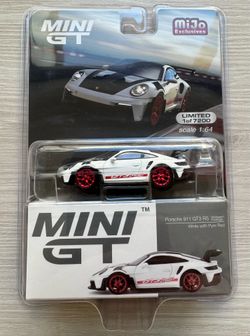 Mini GT Porsche 911 GT3 RS weissach package - limited 1 of 7200