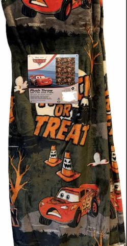 Halloween cars blanket