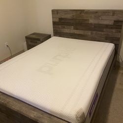 Full Bedroom Set With Queen Mattress And Adjustable Base