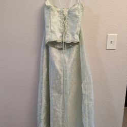 Prom Dress Light Green 