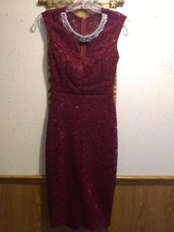 Red Dress, Ladies Small. $40