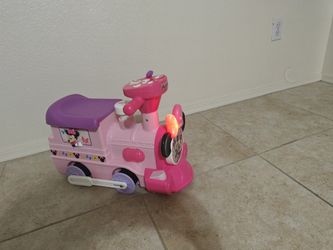 Disney Minnie Mouse ride on train