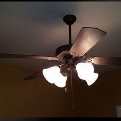 Ceiling Light With Fan 