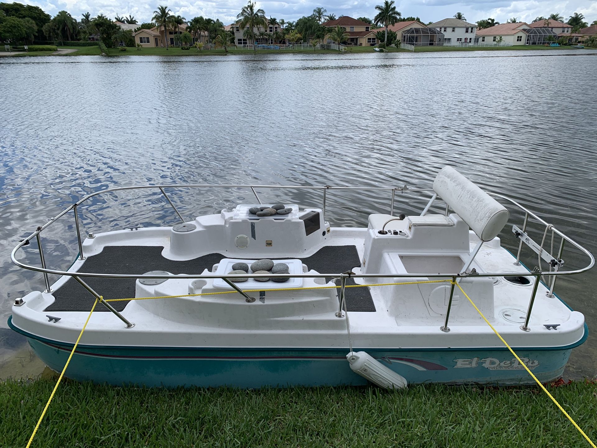 ElDeBo Electric Pontoon for Sale in Miramar, FL OfferUp