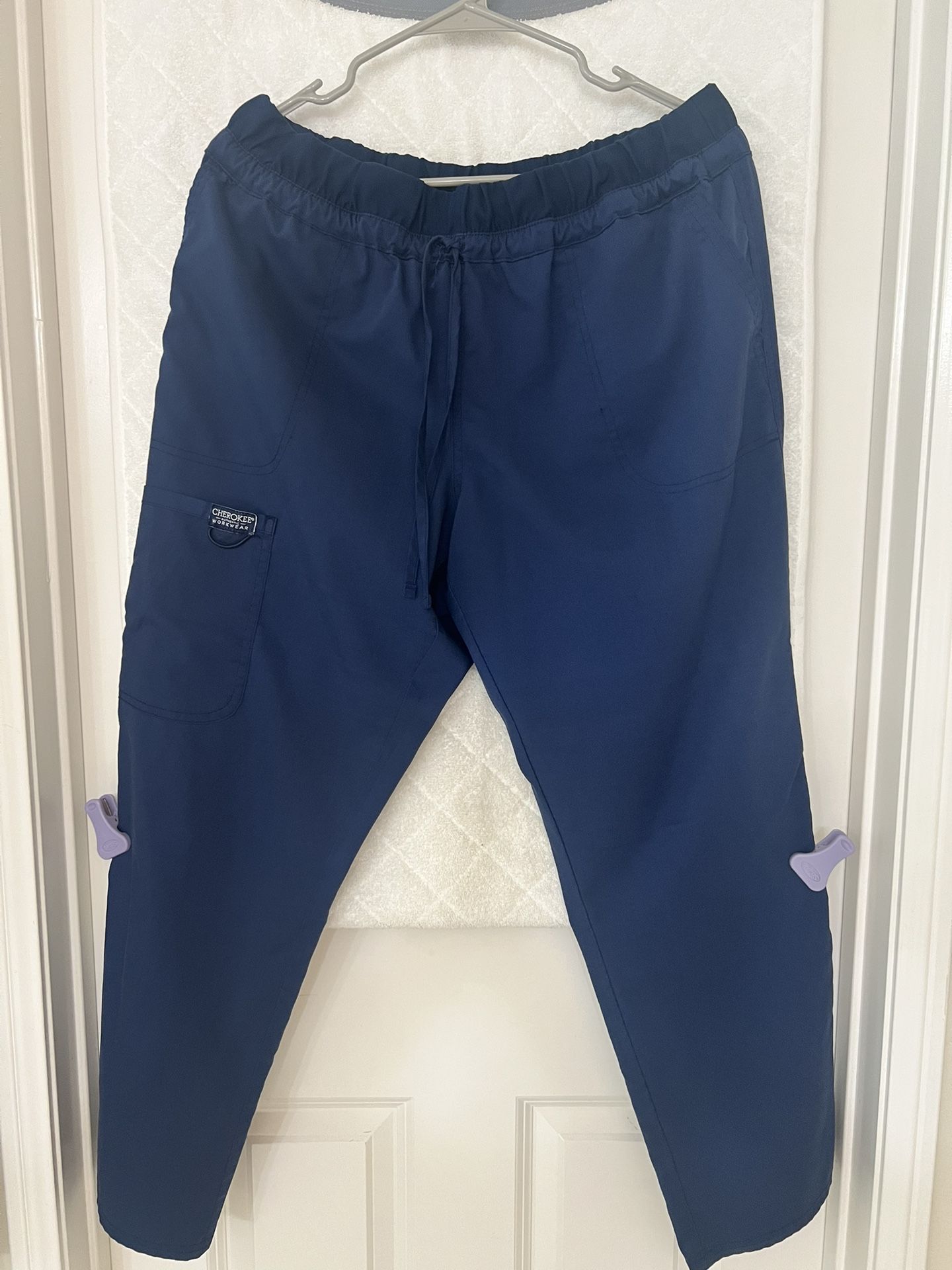 Cherokee Scrub Pants for Women Mid Rise