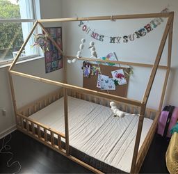 Montessori bed. Mattress not included.