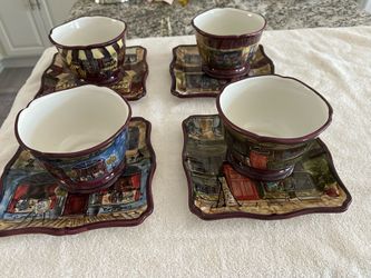 Dishes - Kate McRostie International French Soup and Salad set