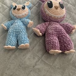 Labubu Hand Knitted Plush