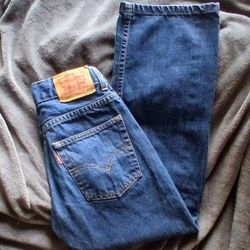 Levis 505 Jeans - Size 12 Regular 26x26 - Relaxed Fit