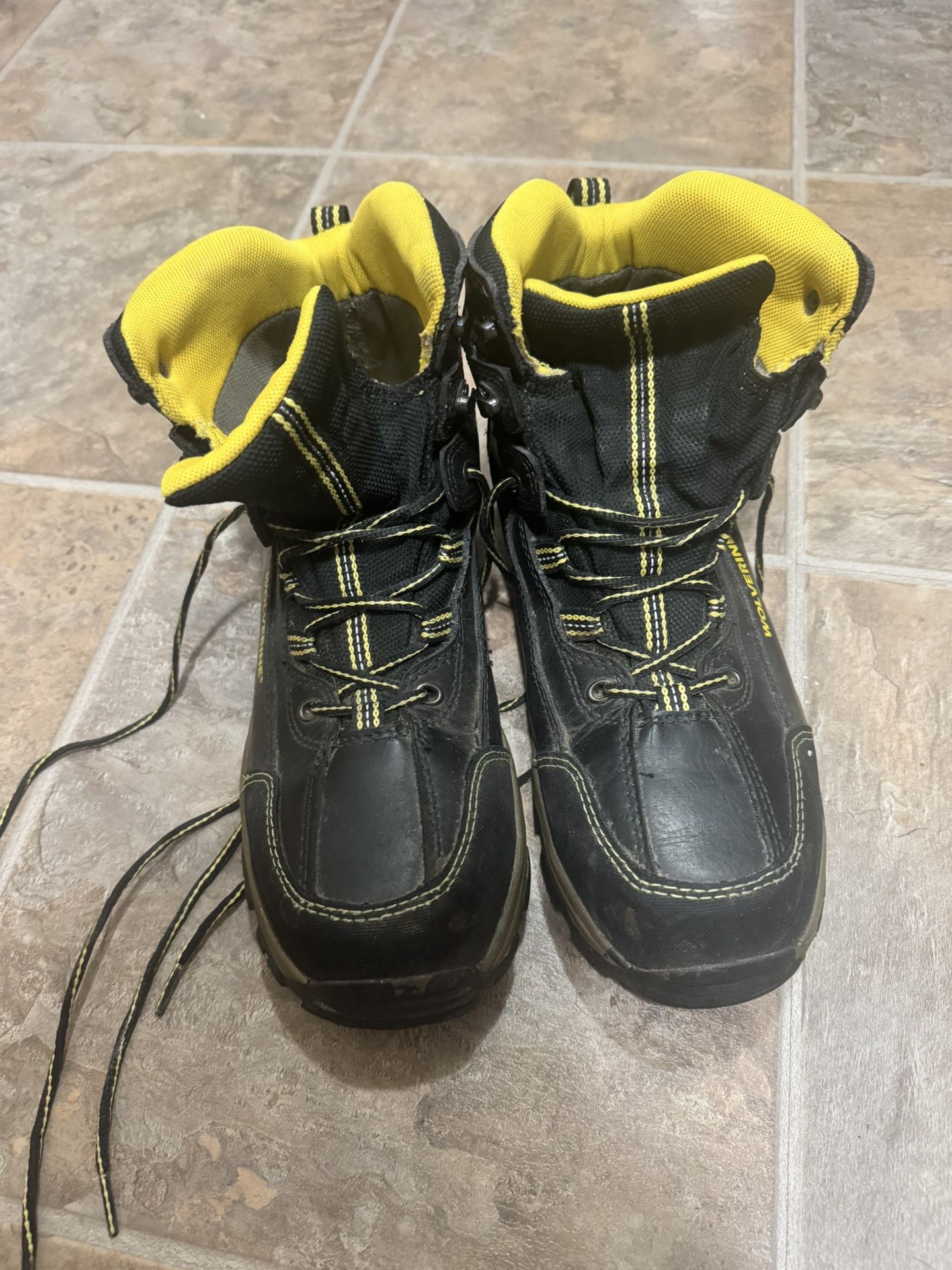 Men’s Steel Toe Wolverine Work Boots Size 10 1/2