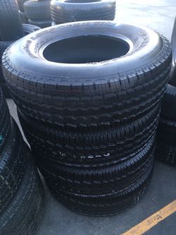 Set semi new BFGOODRICH 265/70/16