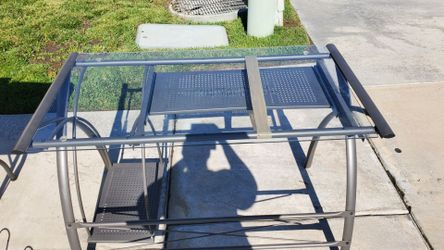 Glass top Desk