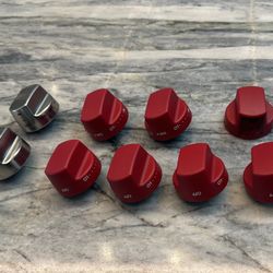 Wolf Range Oven Red Knobs