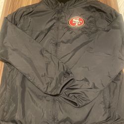 49ers reversible jacket Size Medium 